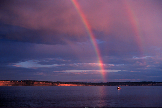 Photograph of Double Rainbow